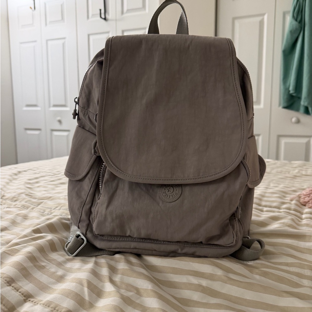 Kipling City Backpack in grey